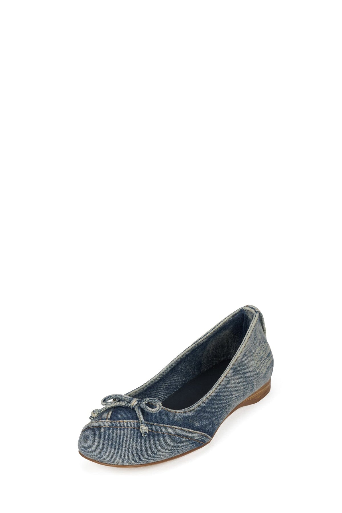 KALLI-DEN Jeffrey Campbell Flat Blue Denim _hover
