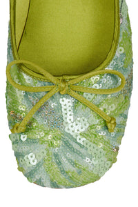 KALLI-SEQ Jeffrey Campbell Flat Chartreuse Combo