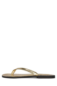 KATRINA-ST Flat Sandal Gold Gold 