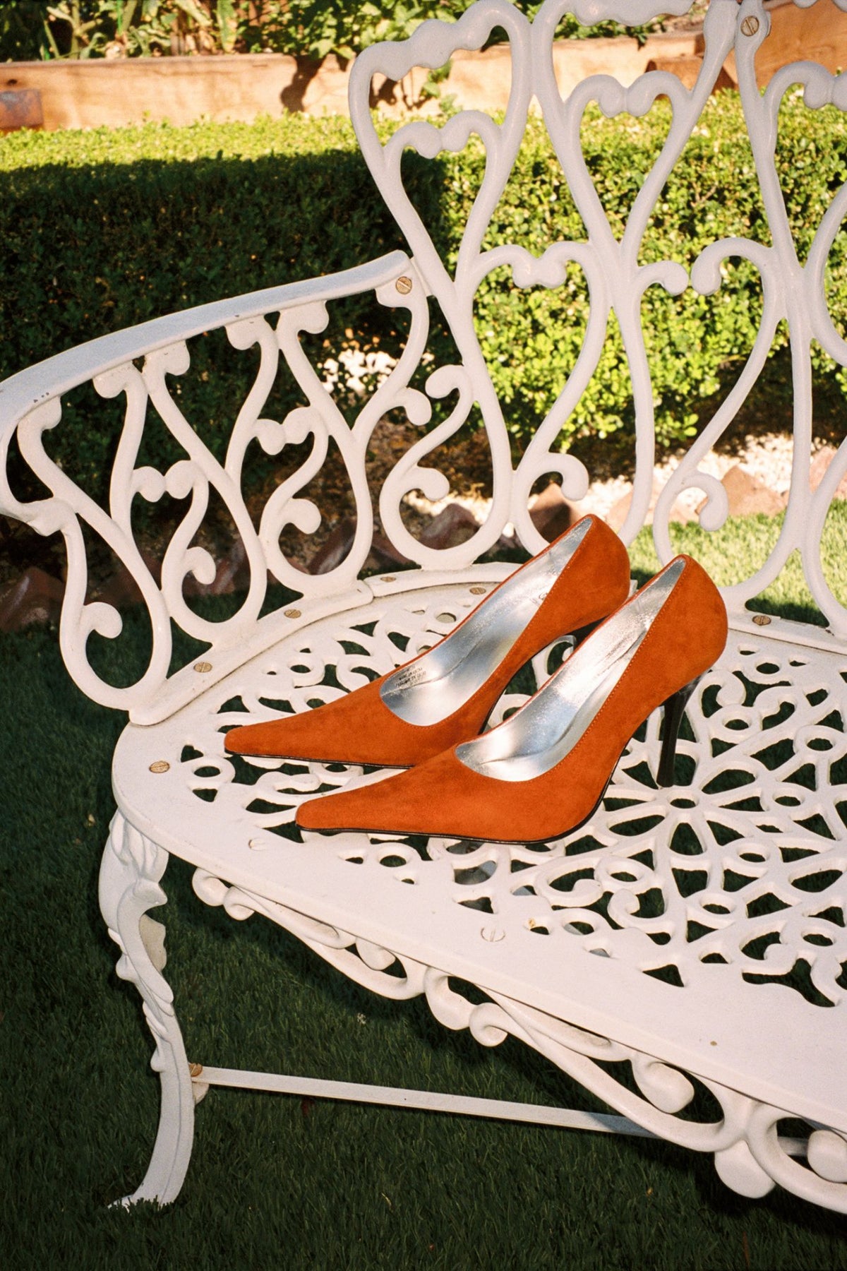 KICKIT Jeffrey Campbell Stiletto Heel Pump Rust Suede _hover