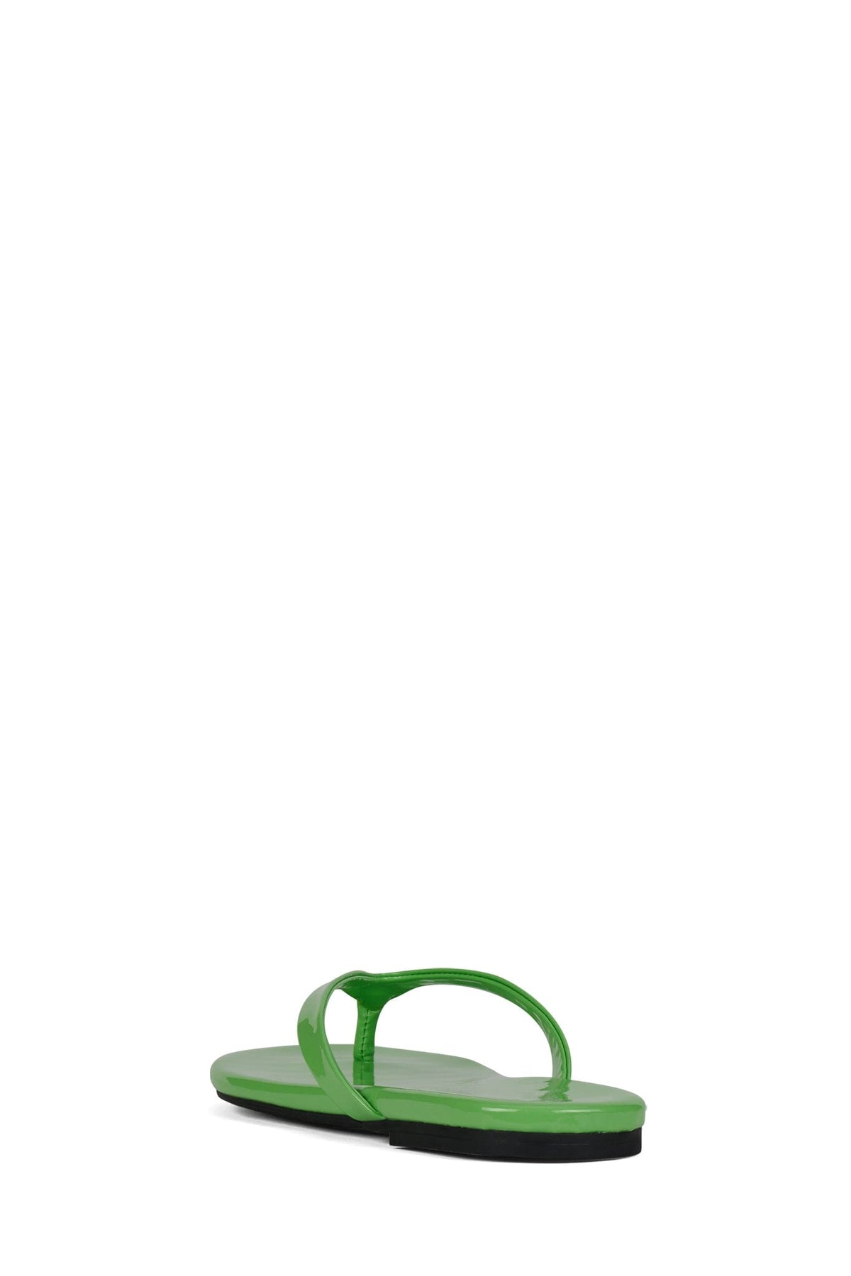 KIERRA Jeffrey Campbell Thong Sandal Green Neon Patent