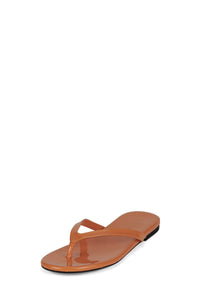 KIERRA Jeffrey Campbell Thong Sandal Orange Neon Patent
_hover