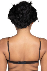 KOMIKO Jeffrey Campbell Bra Top Navy Snake