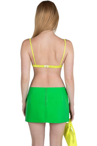 KOMIKO Jeffrey Campbell Bra Top Yellow Neon