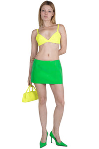 KOMIKO Jeffrey Campbell Bra Top Yellow Neon