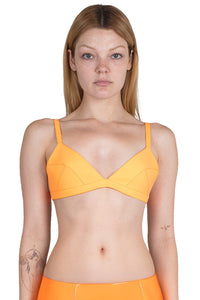 KOMIKO Jeffrey Campbell Bra Top Orange Neon