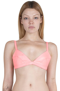 KOMIKO Jeffrey Campbell Bra Top Pink Neon