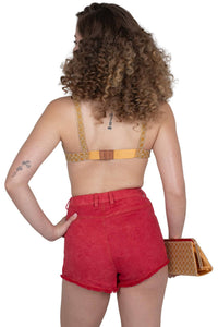 KORIE-SEQ Jeffrey Campbell Top Gold Combo