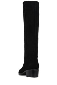 LADA Jeffrey Campbell Heeled Boot Black Suede