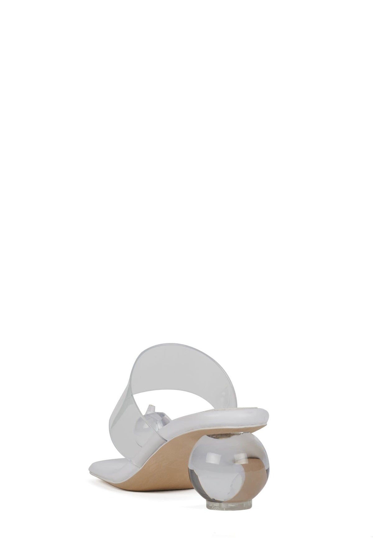 LATUS Jeffrey Campbell Heeled Sandal White