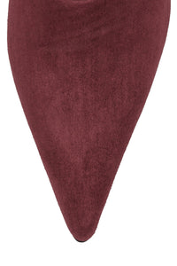 LE-CHAT Jeffrey Campbell Pump Wine Suede