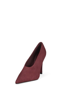 LE-CHAT Jeffrey Campbell Pump Wine Suede _hover