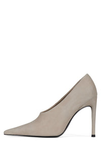 LE-CHAT Jeffrey Campbell Pump Beige Suede