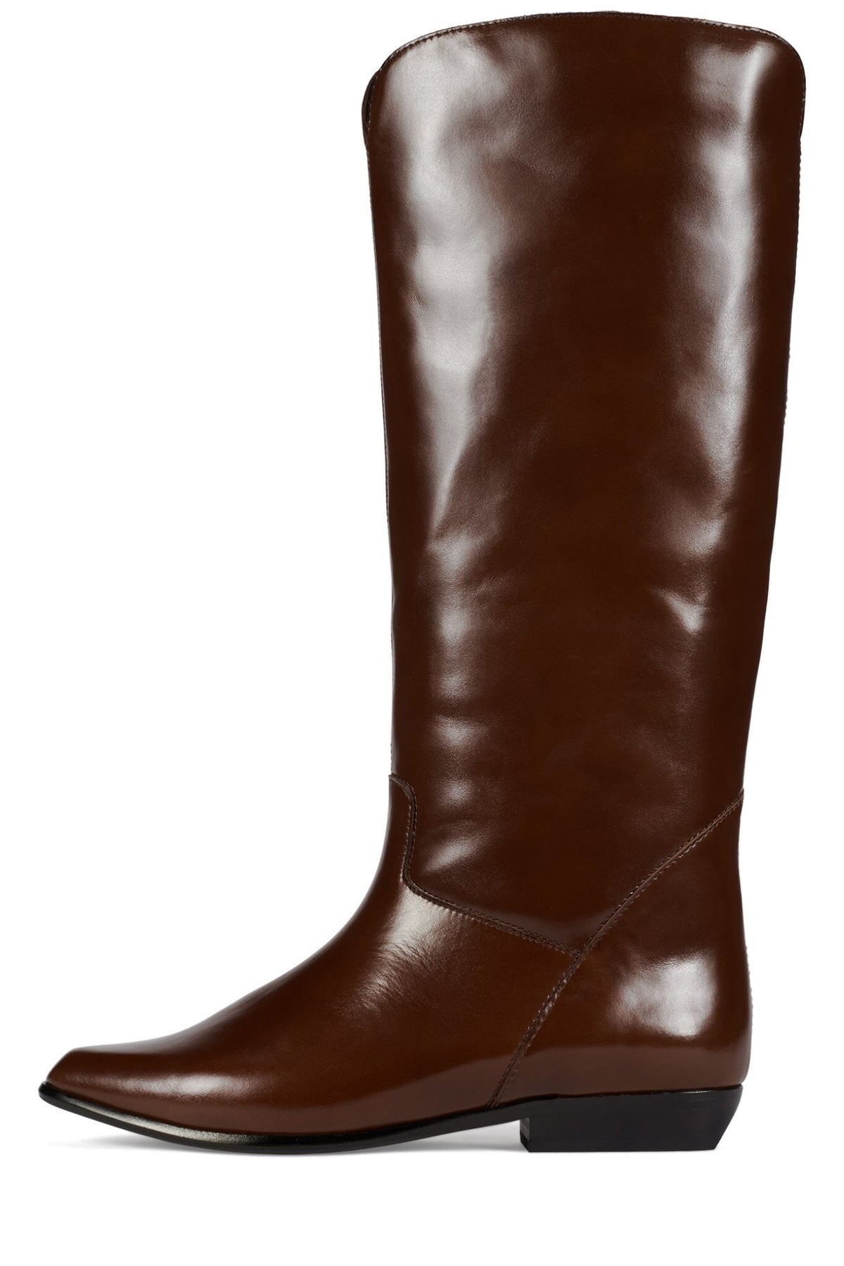 LE-STAT Jeffrey Campbell Knee-High Boot Brown