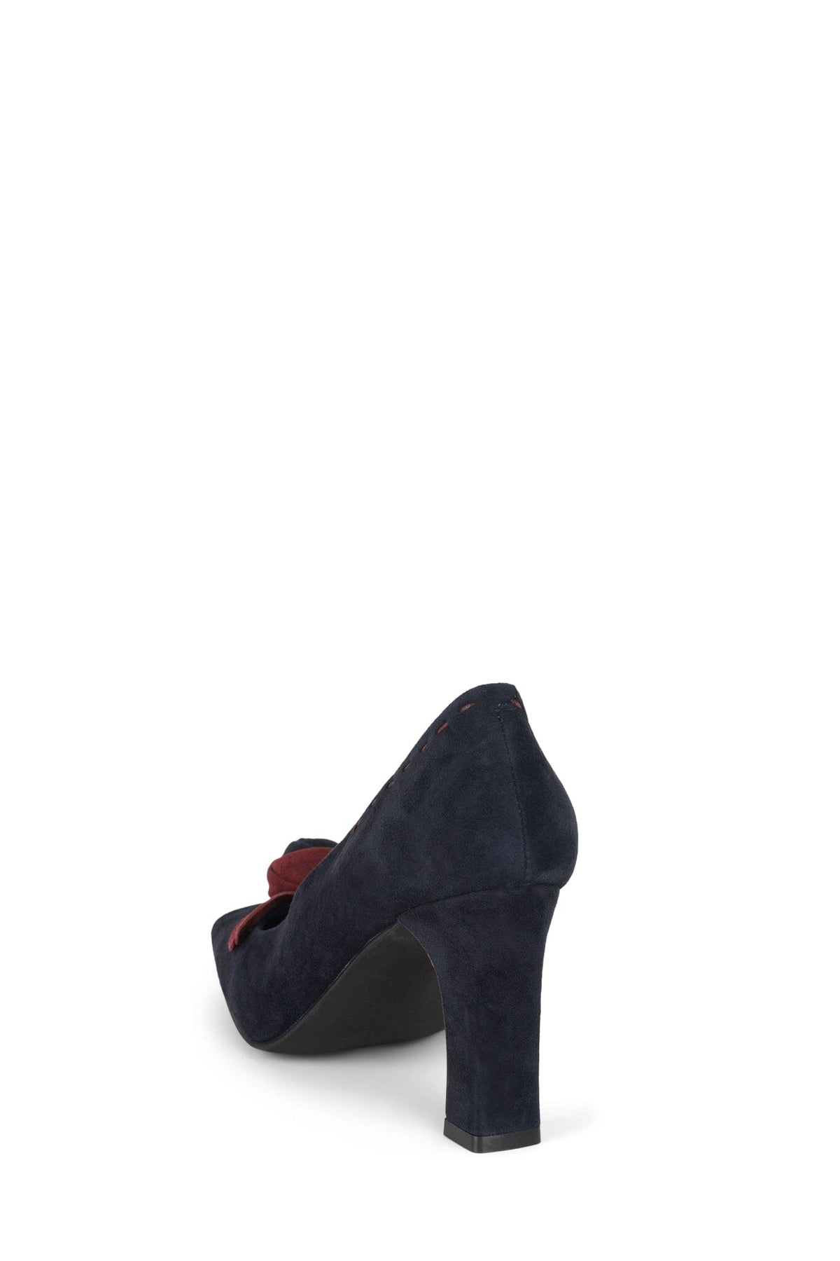 LEISURE Navy Wine Suede 