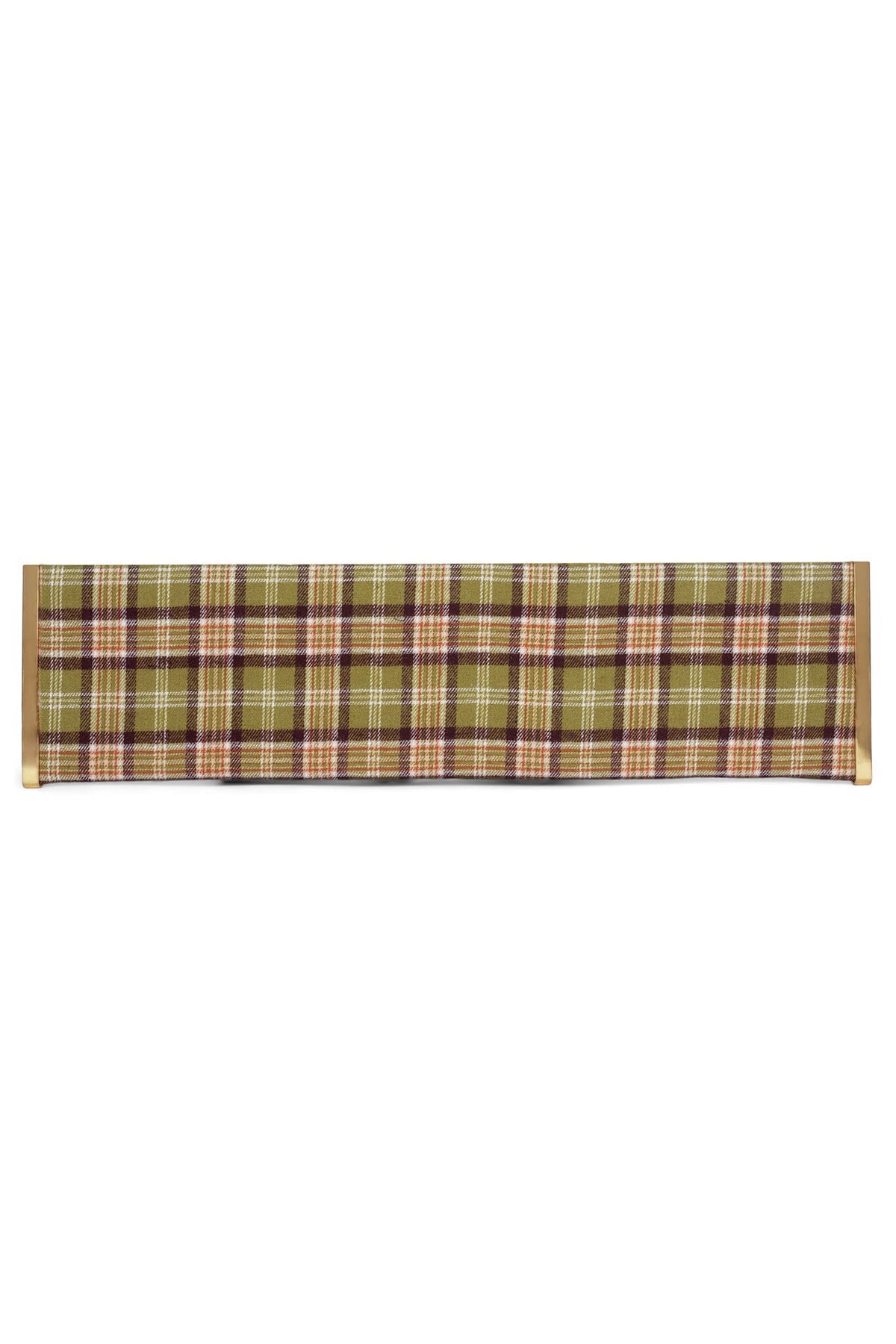 LIME-LIGHT Jeffrey Campbell Oversized Clutch Olive Plaid Combo
