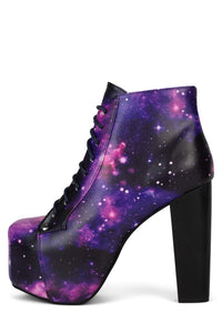 LITA Platform Boot HS Blue Cosmic 5 