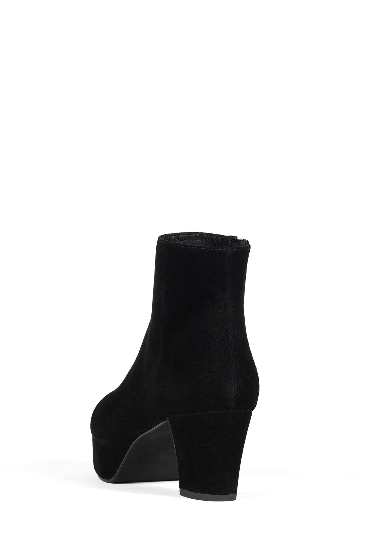 LIVRE Jeffrey Campbell Platform Ankle Boot Black Suede