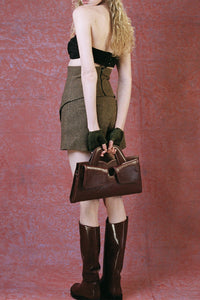 LORELAI Jeffrey Campbell Handbag Wine 