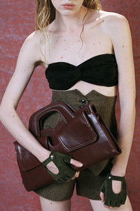 LORELAI Jeffrey Campbell Handbag Wine