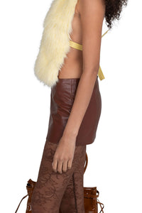 MAISY Jeffrey Campbell Skirt Cognac 