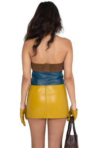 MAISY SKIRT Jeffrey Campbell Mini Skirt Lime