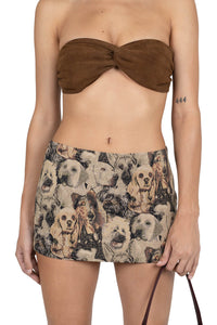MAISY SKIRT Skirt YYH Dog Print Tapestry XS 