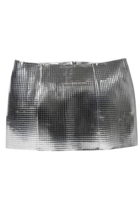 MAISY SKIRT Skirt YYH Silver Grid XS 