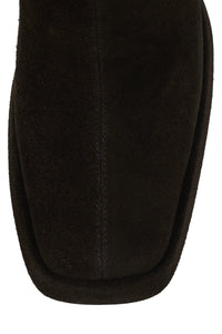 MAXIMAL-3 Platform Knee-High Boot Brown Suede