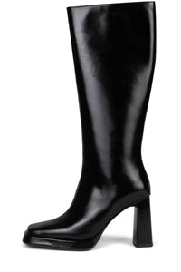 MAXIMAL-3 Jeffrey Campbell Knee-High Boot Black