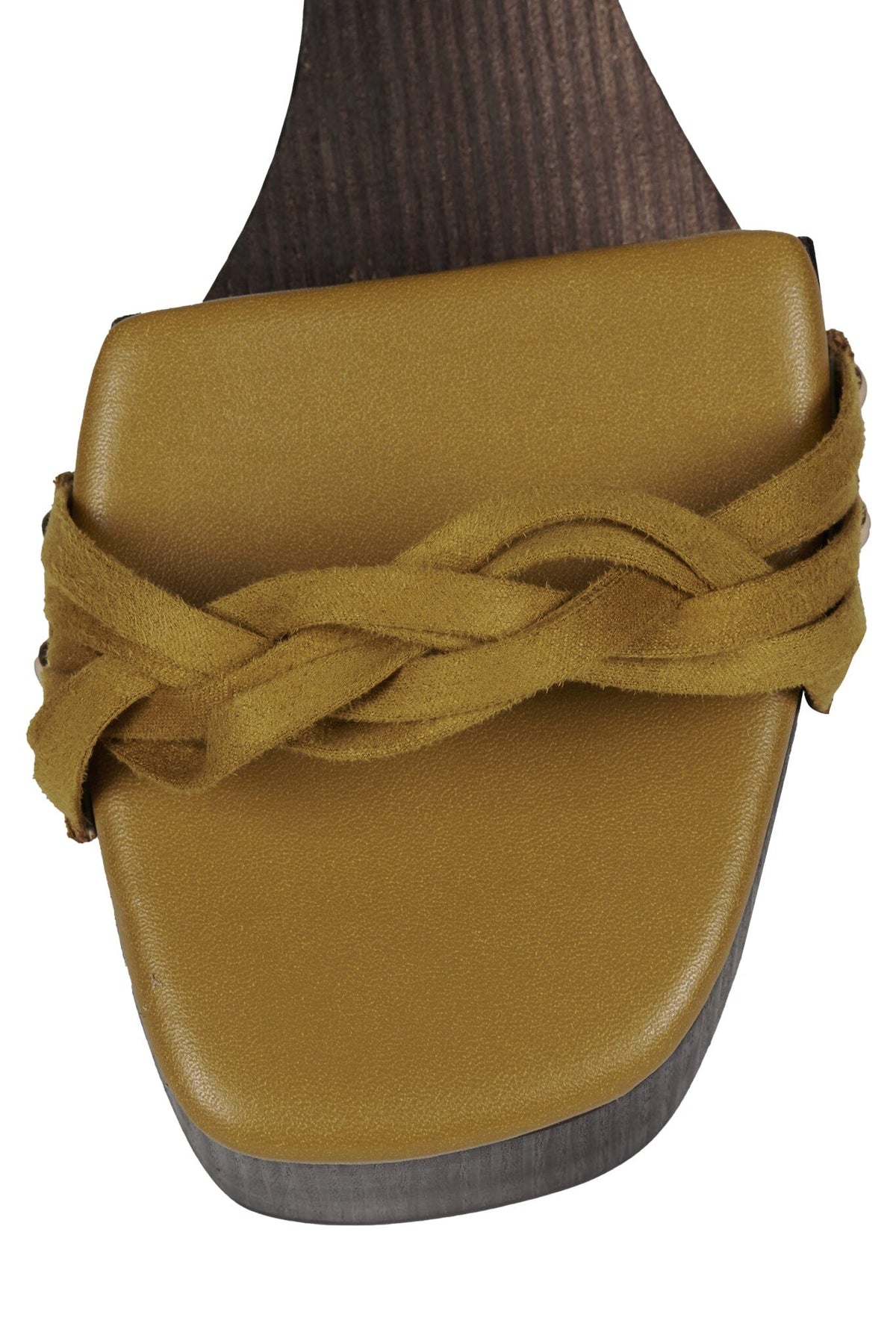MAZES Jeffrey Campbell Platform Sandal Camel Suede Brown