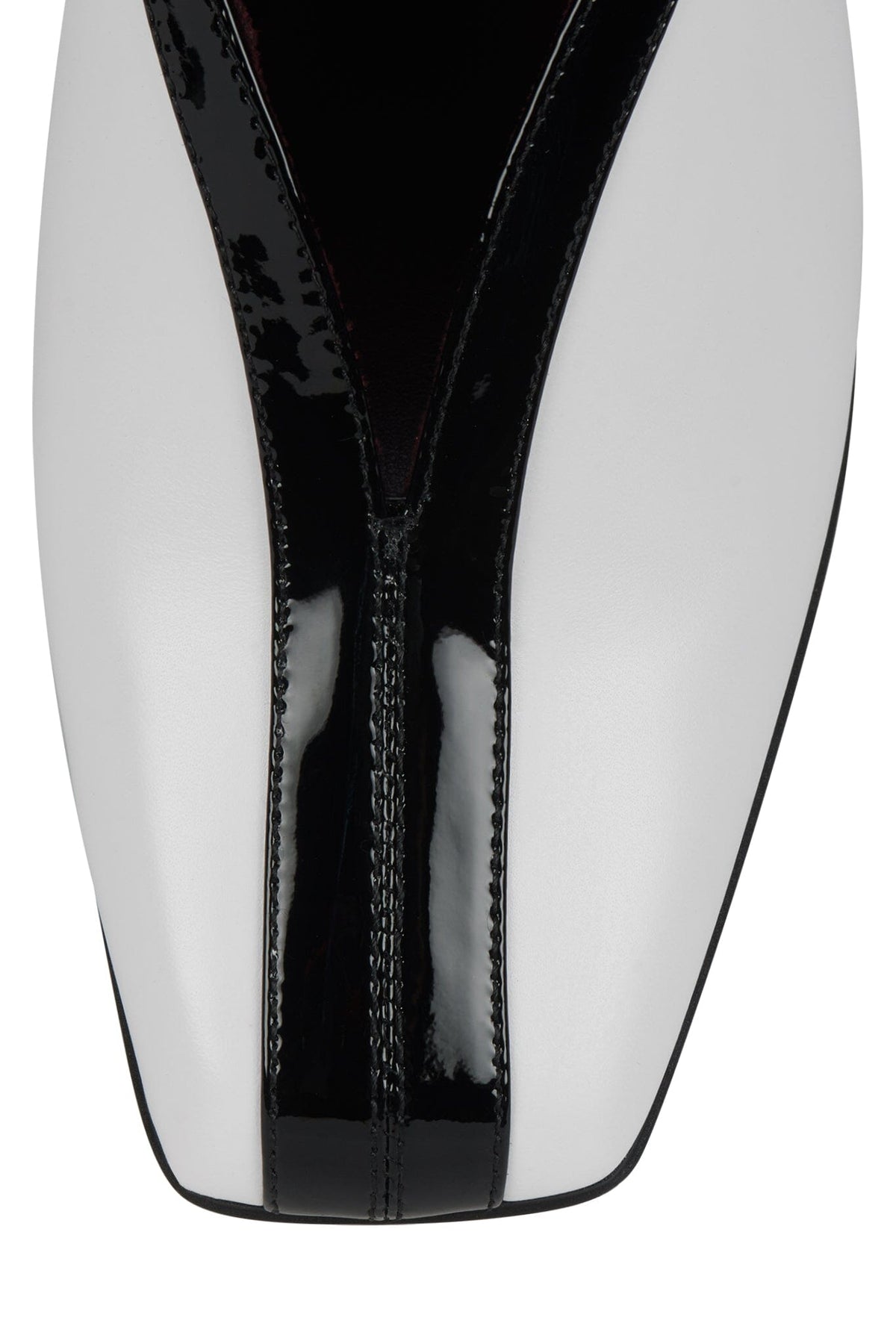 MEANS Jeffrey Campbell Slingback Heel Black White Combo