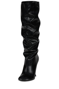 MILANESE Heeled Boot Black _hover