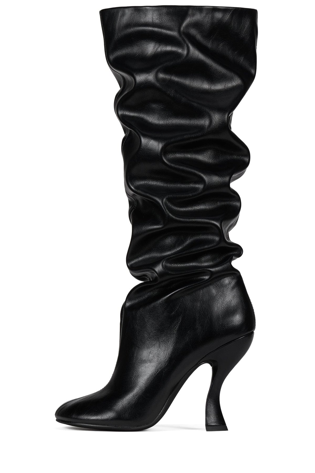 MILANESE Heeled Boot Black
