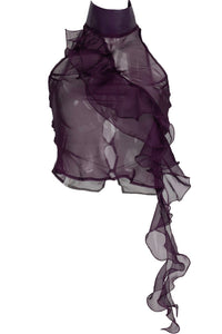 MISS-X Jeffrey Campbell Top Purple Combo