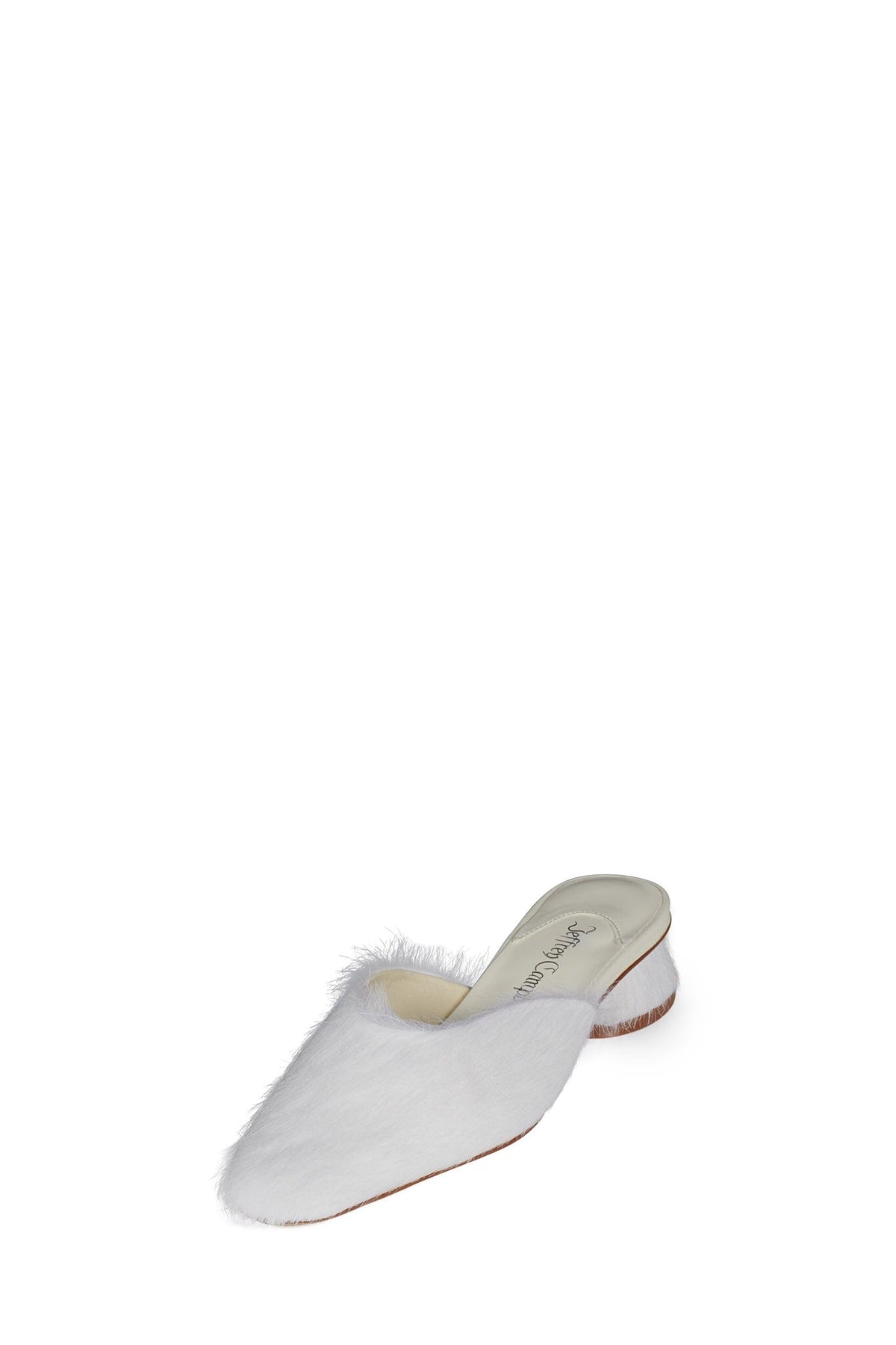 MOLLY-2F Jeffrey Campbell Heeled Mule Ivory Longhair
_hover