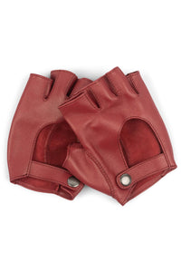MOTO-MAMI Jeffrey Campbell Moto-Inspire Gloves Red