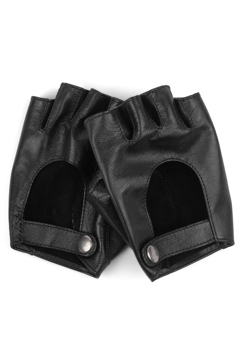 MOTO-MAMI GLOVES Jeffrey Campbell Moto-Inspire Gloves Black