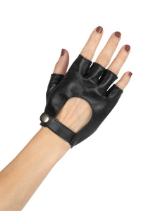 MOTO-MAMI GLOVES Jeffrey Campbell Moto-Inspire Gloves Black