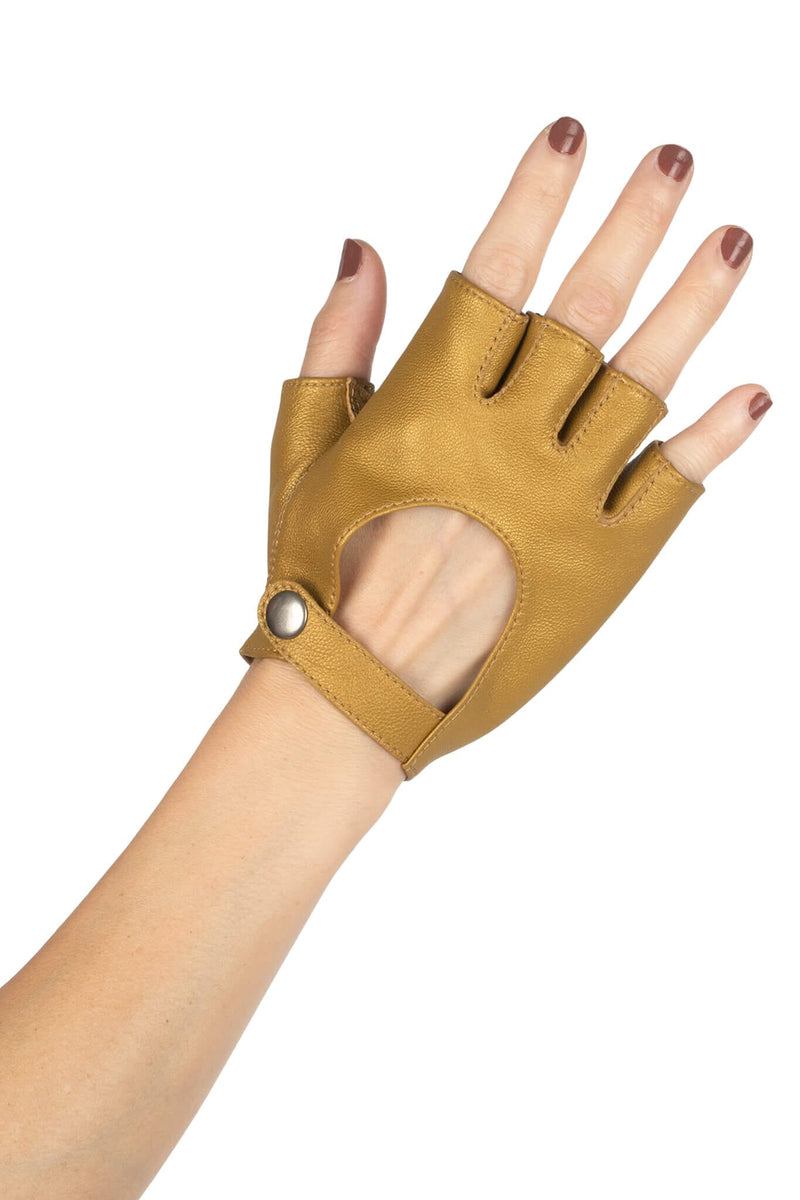 MOTO-MAMI Jeffrey Campbell Moto-Inspire Gloves Chartreuse