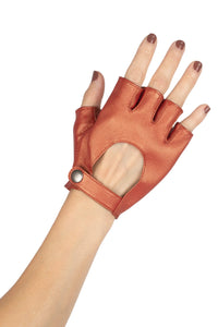 MOTO-MAMI Jeffrey Campbell Moto-Inspire Gloves Orange