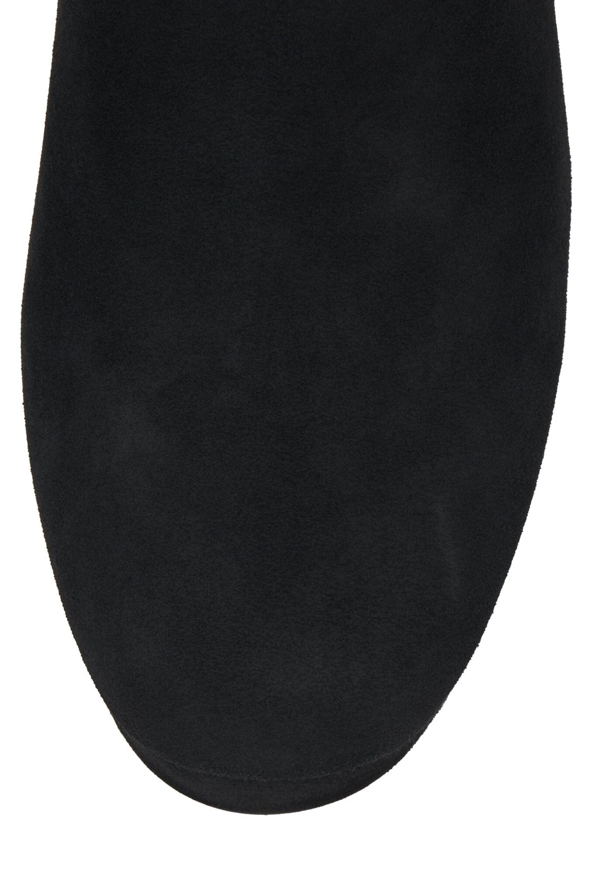 MULHOLLAND Platform Boot Black Suede