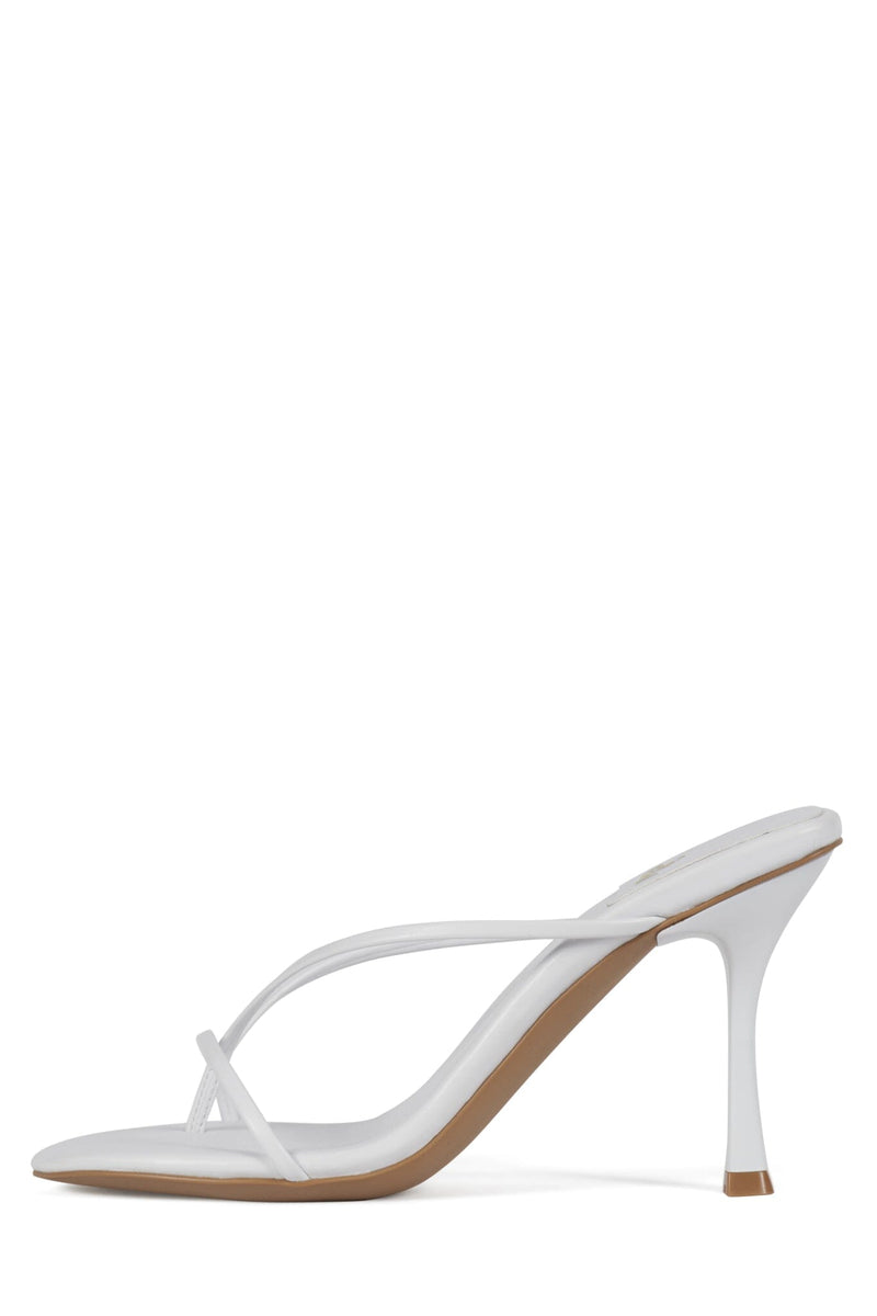 MURALS-2 Heeled Sandal White