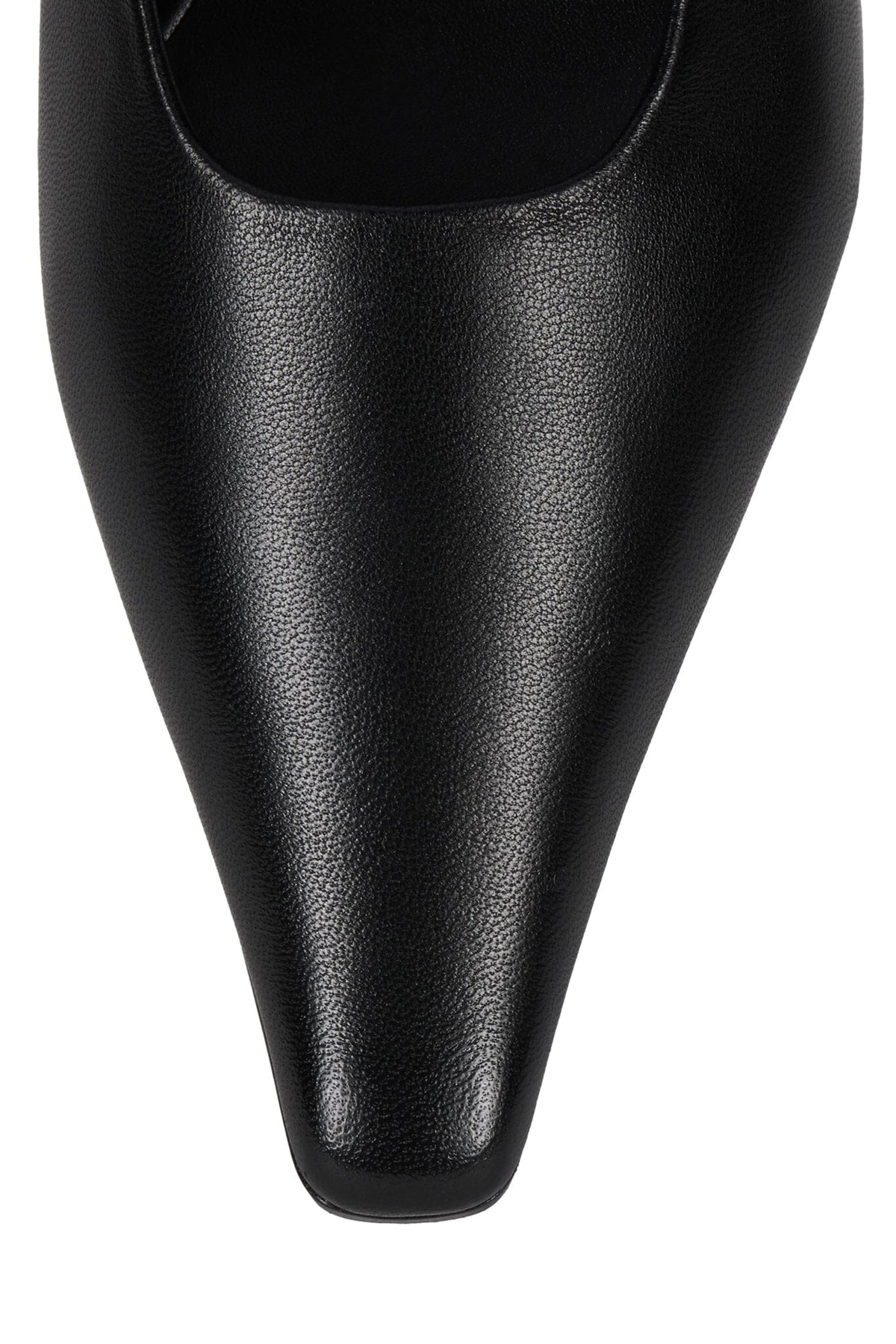 MURMUR Jeffrey Campbell Heeled Mule Black