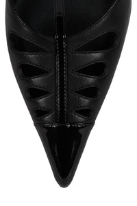 NOUVELLE Jeffrey Campbell Stiletto Heel Black Black Patent