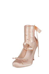NYMPHA Jeffrey Campbell Stiletto Heel Light Orange Satin
_hover 