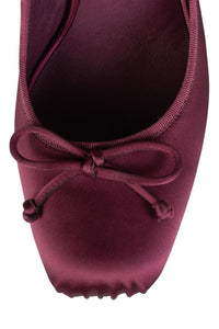 NYMPHA Jeffrey Campbell Stiletto Heel Wine Satin