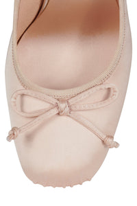NYMPHA Jeffrey Campbell Stiletto Heel Light Orange Satin 