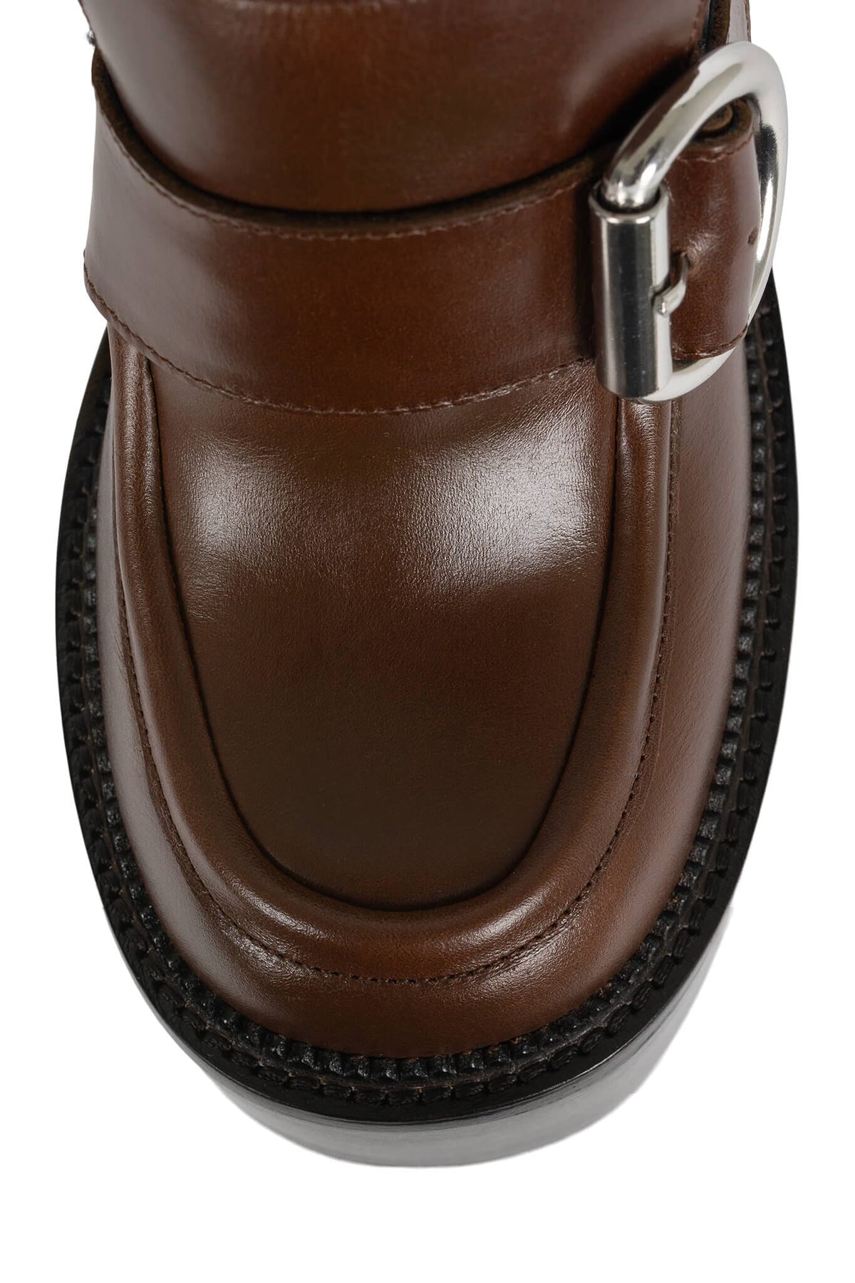 OFFSET Jeffrey Campbell Heeled Loafer Brown