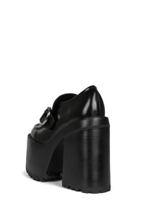 OFFSET Jeffrey Campbell Heeled Loafer Black